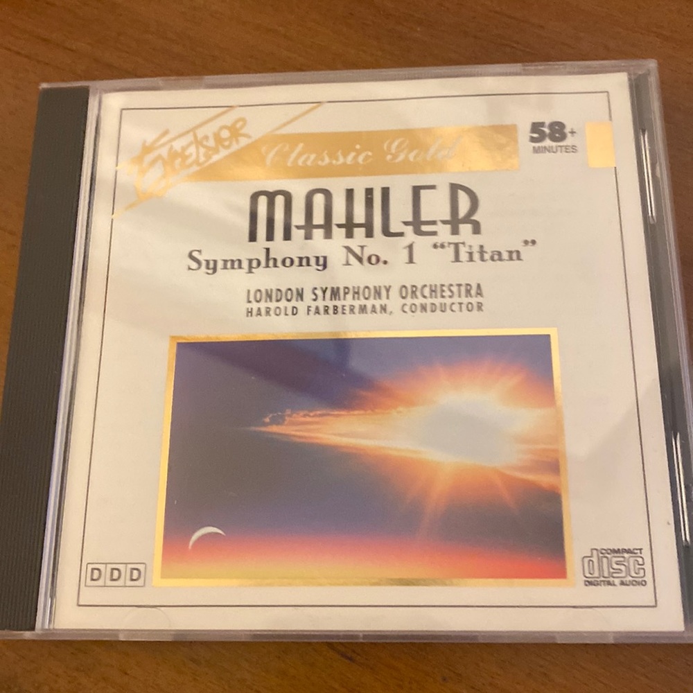 🎶Mahler Symphony No 1Titan. London Symphony Harold Farberman Conductor